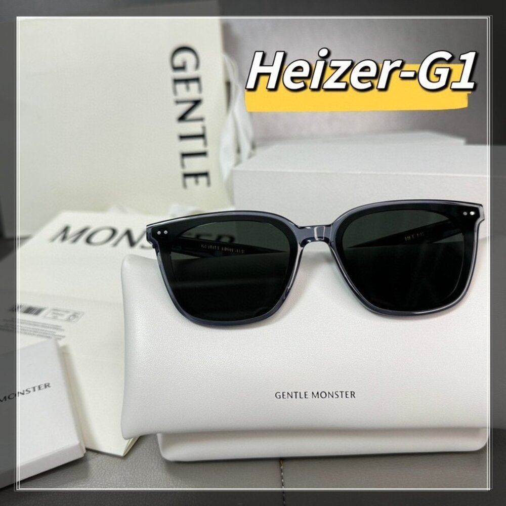 Gentle Monster Heizer-G1 Sunglasses - Smoke Grey, Like New!